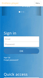 Mobile Screenshot of endlessplayer.com